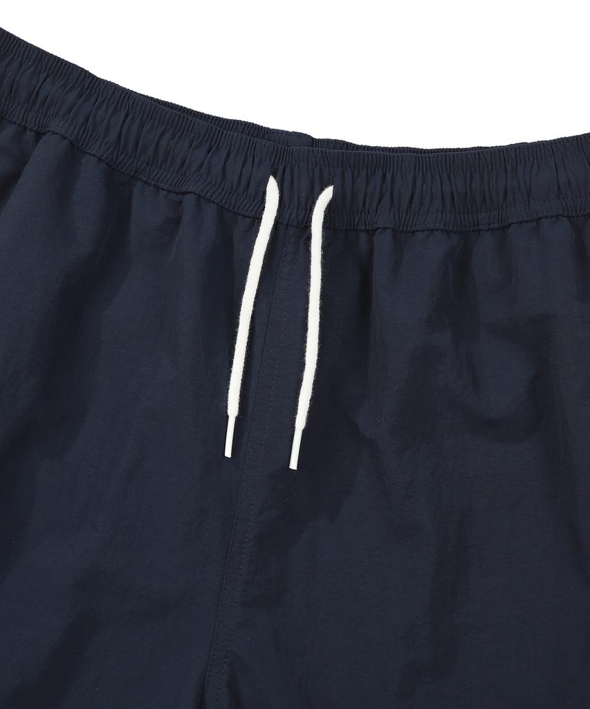COLUMBIA UNIVERSITY Cu Arch Logo Nylon Shorts Pants Navy