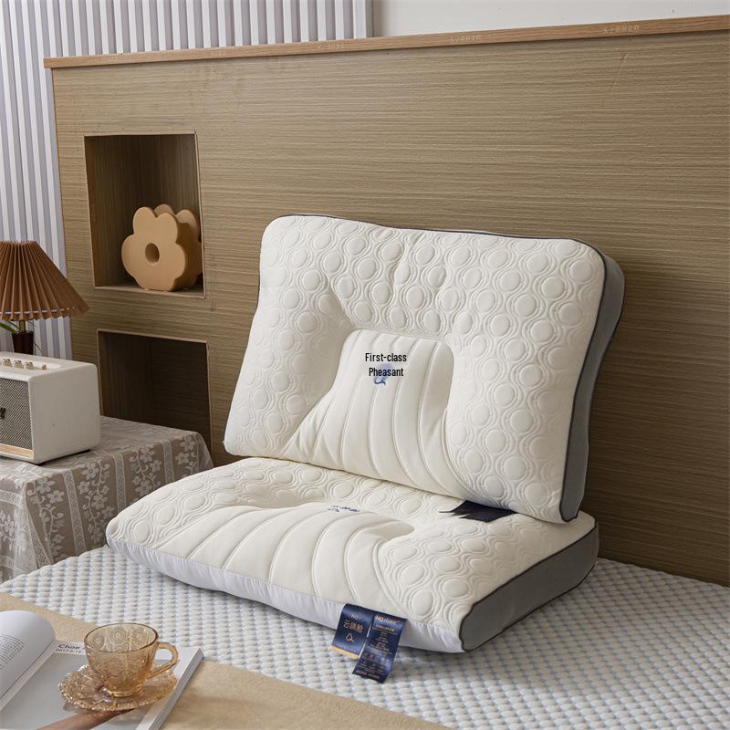 

Пара подушек из натурального латекса с эффектом памяти - Эргономичный дизайн для лучшего сна 48*74cm