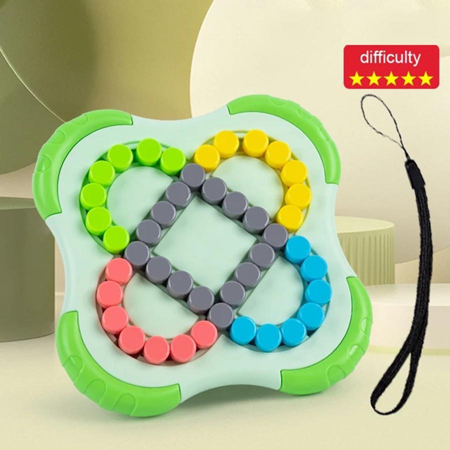 

1 шт., вращающиеся волшебные бобы, кубики на кончиках пальцев, игрушки для детей, пазлы из бисера, игра, обучение, развивающие игрушки для детей и взрослых, снятие стресса CHINA