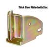 Eapele E-Track Wood Beam End Socket Accessories Zinc Coated Steel Fits 2x4 2x6 Add