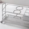 Toothbrush Holder with Slots Stainless Steel RustResistant Washroom Organizer