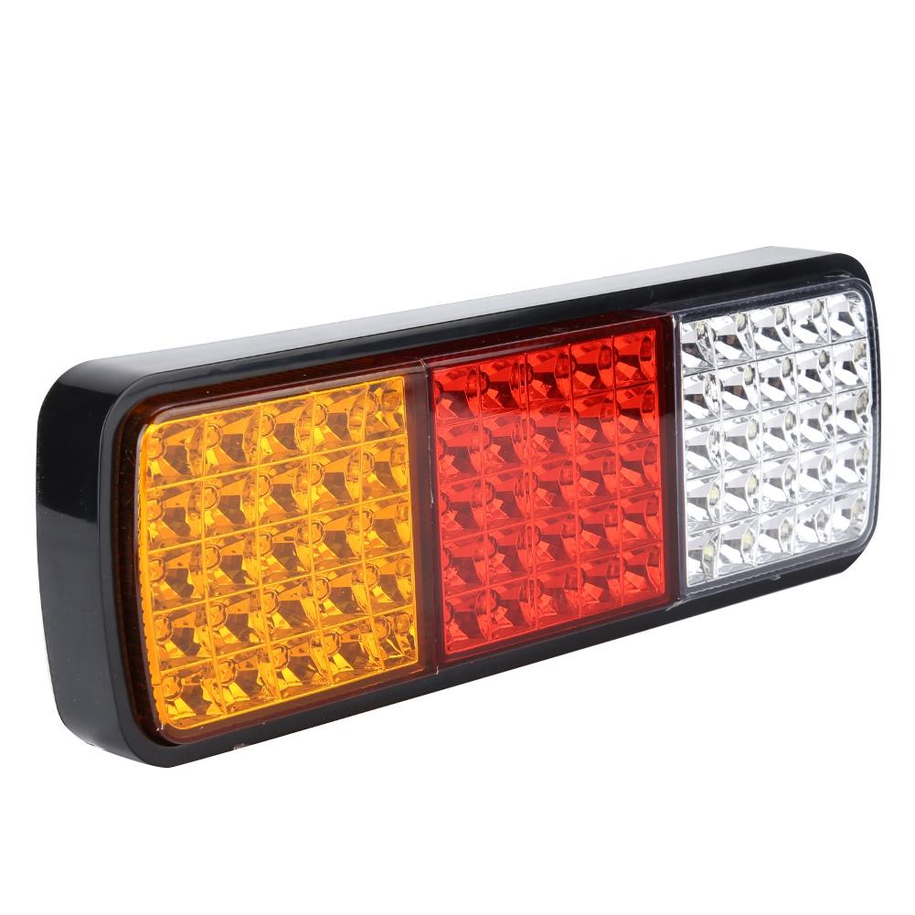 12V 75LED Tail Light Indicator Brake Stop Rear Reverse Lamp for Trailer Truck