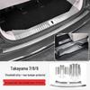 Stainless Steel Scuff Plate Welcome Pedal Protector for Wey Gaoshan 7/8/9