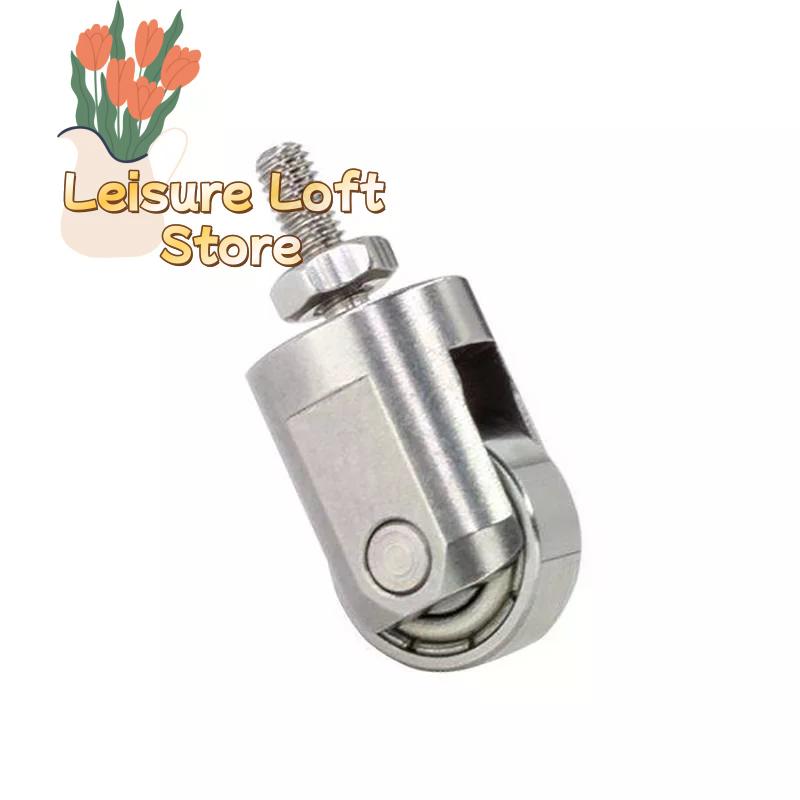 M2.5 Metal Roller Contact Tips for Dial Indicators, Wheel Probe Points for Electronic/Digital Gauges