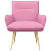 Armchair Pink Fabric