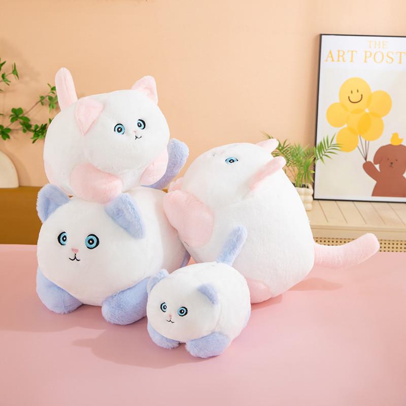 Plush Cat Toy For Girls Soft Stuffed Animal Gift For Kids