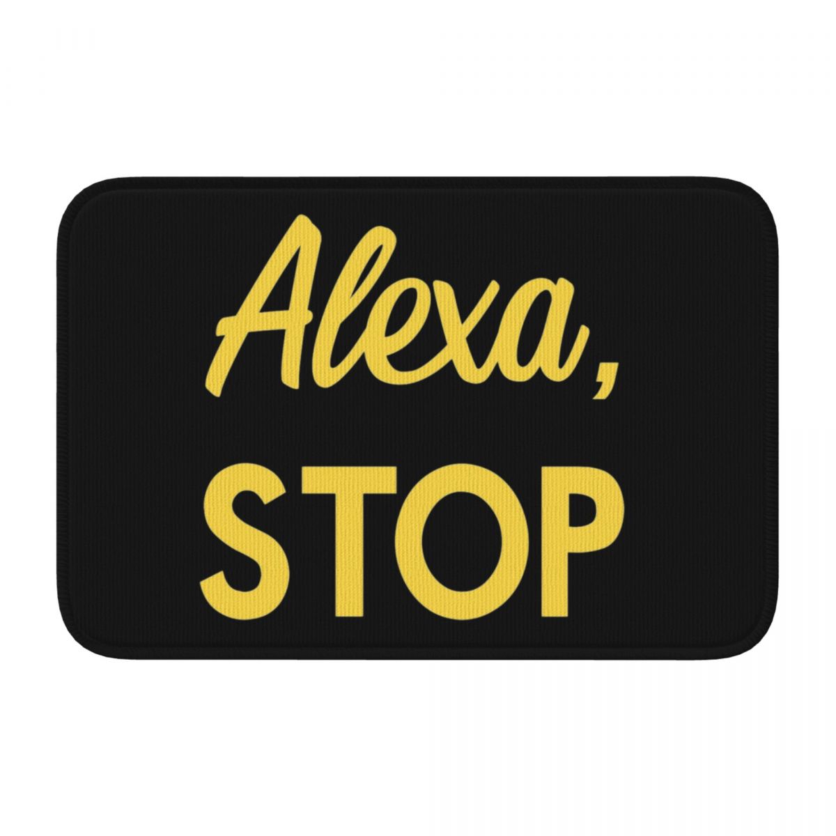 Alexa, Stop Solar Opposites Deurmat Wasbaar Tapijt Vloerkleed Keuken Entree Huis Vloermat voor Badkamer Voetmat Matten 40x60 cm