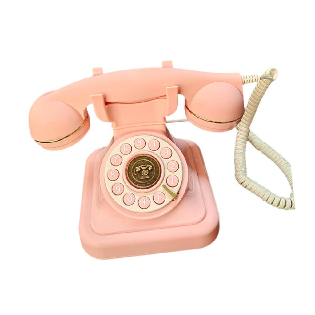 Desk Telephone Model Classic Record Message Phone for Party