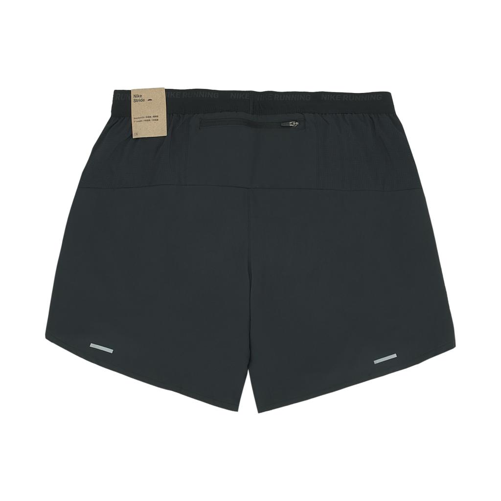 Nike Solid Color Brand Logo Split Hem Drawstring Shorts Men Shorts Black DM4761-010