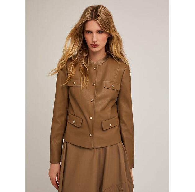 Куртка из искусственной кожи Motivi R316Q000982N022 EU 48