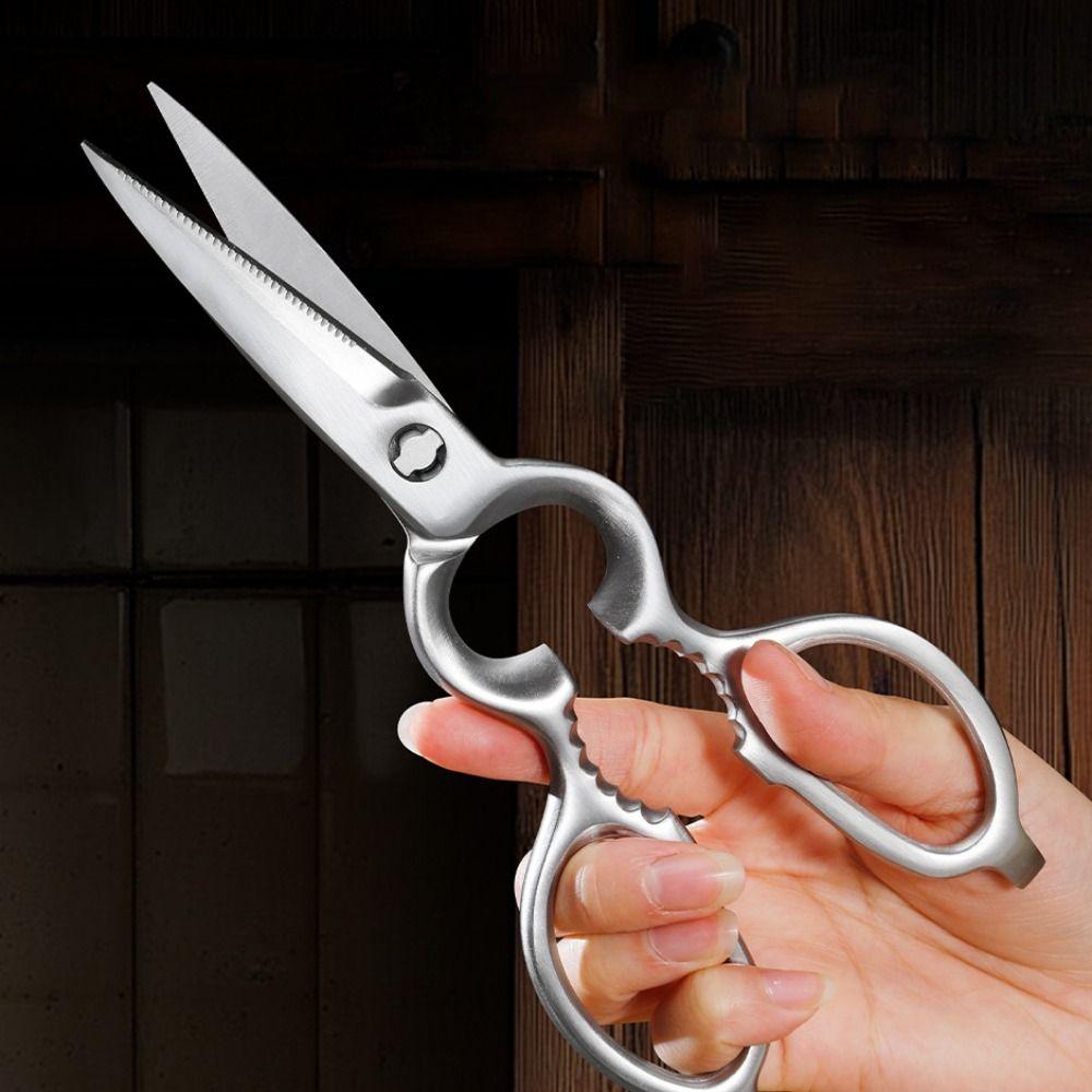 Gourd Shape BBQ Scissor Removable Chicken Bone Scissor Food Scissor Kitchen Scissor Fish