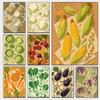 Tablescape Vegetables Posters Eggplants Carrot Corn Celeriac Prints Canvas Painting Wall Art Pictures Home Living Room Decor