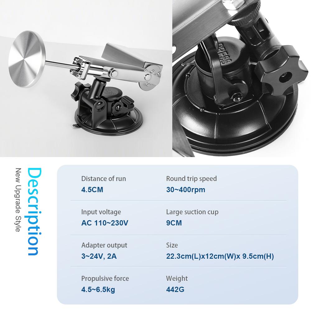 45mm Stroke Mini Telescopic Linear Actuator 3-24V 2A 30-400RPM Reciprocating Mechanism Telescopic Linear Actuator