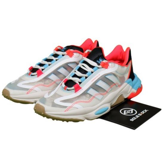 

adidas Ozweego Pure Bright Cyan Solar Red G57953 EU 36 білий/ціан