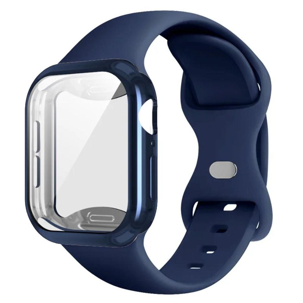 TPU Schutzhülle+Silikonarmband Für Apple Watch Ultra 3 49mm S11/10 46mm 45/44mm 42mm 41mm 38mm iWatch Serie 11 10 9 8 se 7 6