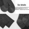LangSha Men's Ice Silk Mid-Calf Socks, 3 Pairs