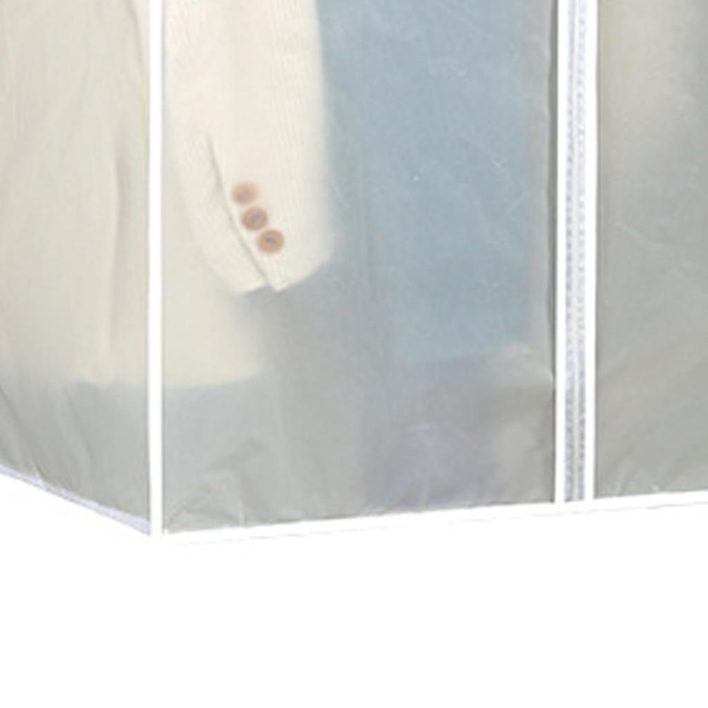 Super Large Transparent 3D Zipper Clothes Dust Cover Wardrobe Storage Bag Waterproof Dustproof Suit