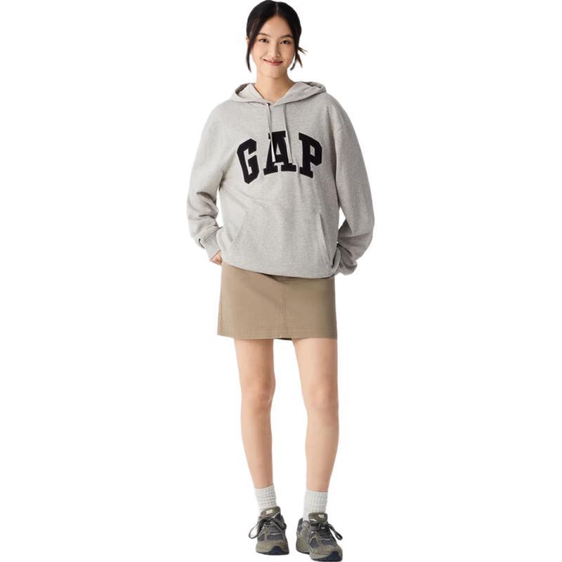 

Толстовка унисекс Gap 2025 Весна с логотипом-аппликацией XL (US)