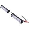 2PCS COB Warning Strobe Flash Light 6LEDs Red Blue White Lighting Universal for Motorcycles ATVs Trucks DC12V‑24V