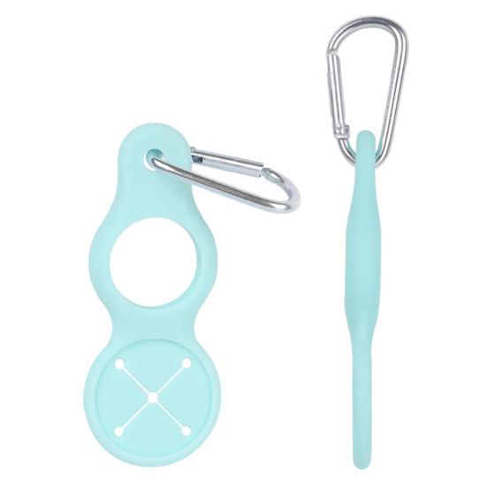 Nosič lahví na vodu Závěsná přezka Odolná proti opotřebení Lehká Mini velikost Venkovní cestovní silikonový držák láhve na vodu