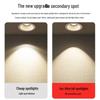 Small Hill COB Recessed Anti-Glare LED Spotlight for Living Room Ceiling, Full Spectrum.