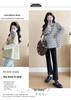 2026 Spring/Summer V-Neck Striped Casual Long Sleeve T-Shirt for Pregnant Women