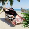 Jeremie Frimpong Print Beach Towel, Large Soft Quick Dry Towel for Beach Camping Swimming