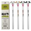 Cute Creative Dog Shaped Pull Out Decompression Neutral Writing Pen