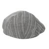 Basic Enchi Linen Herringbone Tuck Hunting Cap Lightweight and Breathable Linen Herringbone Hunting One Size Fits All and - Blend, Pattern, Cap,