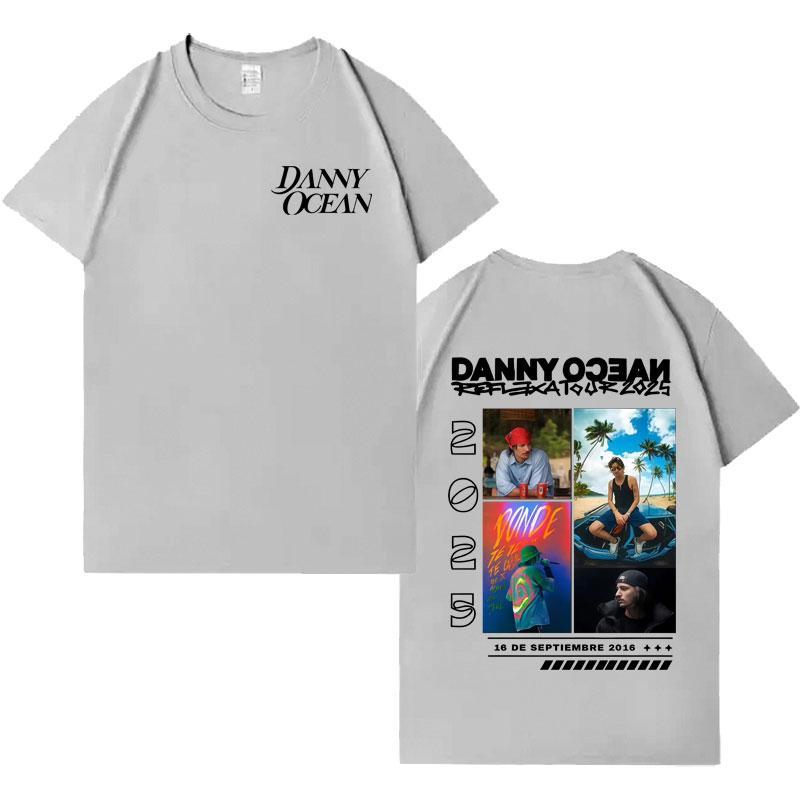 Rapper Danny Ocean Album Merch Tshirt Mens Fashion High Quality Casual Clothes Oversized Aesthetic Cozy Short Sleeve Teenagers