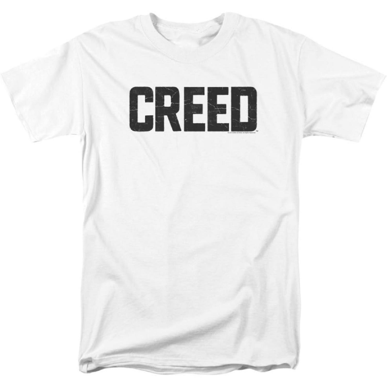 Creed - Mens Cracked Logo T-Shirt XXXXXL белый