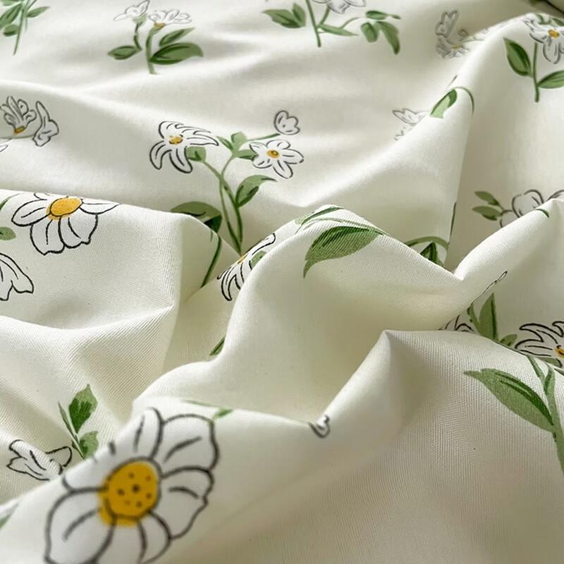 Muxinzi Skin-Friendly Cotton 4-Piece Bedding Set