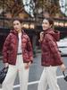Winter Warm Fleece Coat for Middle-Aged Moms, Thick Cotton Jacket for Women, Fashion Overcoat for Senior Ladies
