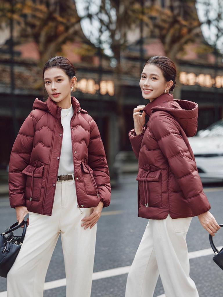 Winter Warm Fleece Coat for Middle-Aged Moms, Thick Cotton Jacket for Women, Fashion Overcoat for Senior Ladies