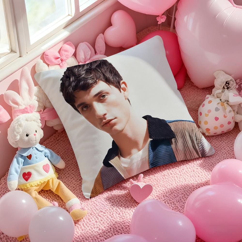Actor Model J-Jacob Bixenman Cushion Cover Pattern Printed Pillowcase for Living Room Sofa Cushion Cover & Bedroom Decor