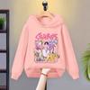 2025 Kpop Witch-hunting Team-themed Hoodie with Cute and Magical Element Prints, Soft and Skin-friendly Trendy Children's Top
