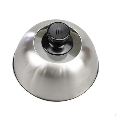Burger Cover Grilling Dome Barbecue Tool Grill Accessory Round Basting Pot for