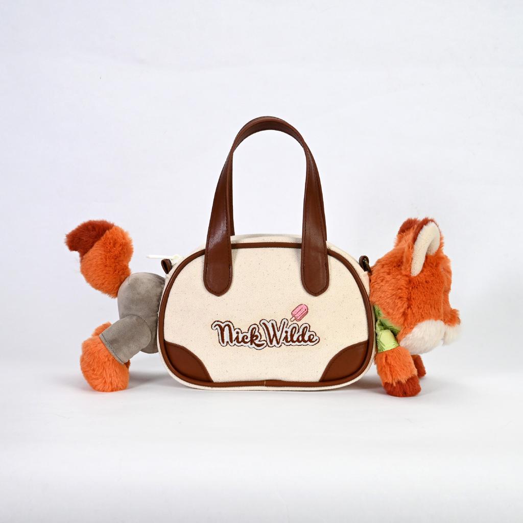Zootopia Nick Wilde Plüschtier Handtasche - Niedlich und Großes Fassungsvermögen 0173 KTB