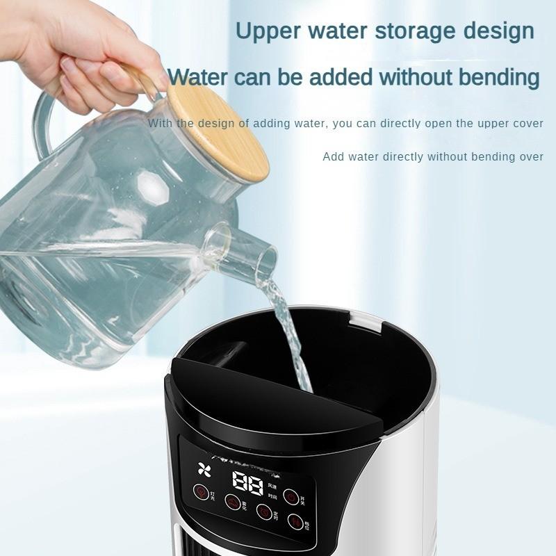 18W Office USB Air Conditioning Fan Desktop Refrigeration Electric Fan Household Low-noise Air Cooler 145*145*240mm