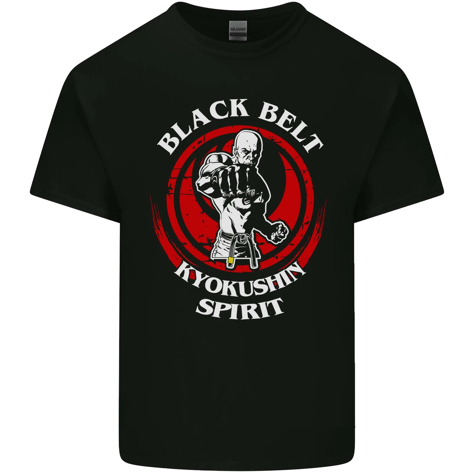 Kyokushin Spirit Karate Martial Arts MMA Kids T-Shirt Childrens S