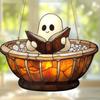 Acrylic Halloween Window Hanging Decor For Indoor Outdoor Fall Party Home Decoration Durable Unbreakable Design