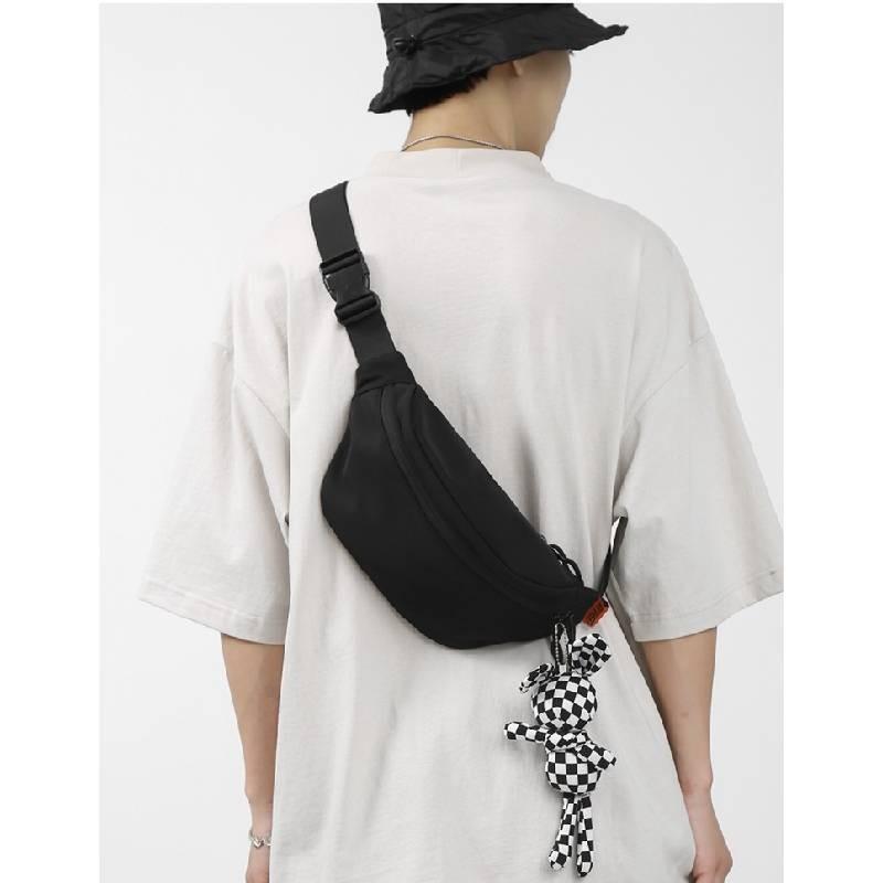 Trendy Street Style Fashionable Mens Chest Bag Nylon Waterproof Crossbody Bag