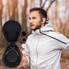 Lebakort Storage Case Compatible with Shokz OpenRun/Pro/mini/Pro 2 / OpenSwim Pro/OpenMove Open-Ear Headphones (Black Case)
