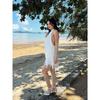 Chic Fringe Halter Mini Dress Women Sexy Sleeveless Off-shoulder Backless Bodycon Dresses Lady Summer Vacation Beach Gowns 2026