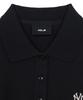 Emelbi Women'S Basic Small Logo Pique Dress Ny (Black)