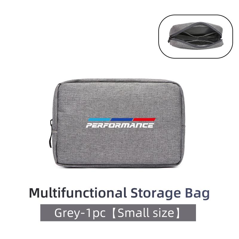 

Car Digital Data Line Box Travel Organizer Trunk Storage Bag For BMW X1 X3 X4 X5 X7 G20 G38 F20 F39 F48 E46 E60 E36 E39
