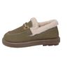 Foreign Trade Large Size Casual Snow Boots Women's Winter New Low-top Short Tube One-pedal Loafer Cotton Shoes with Velvet
