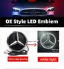 Car Grille Emblem Star Badge, Front Grille Logo for Mercedes Benz W204 W205 X253 X156 W176 W177 W167 W246 W117 X167, Accessories