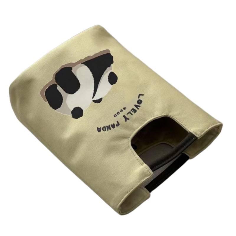 Minimalist Canvas Lunch Tote: Ideal for Working Moms & Students