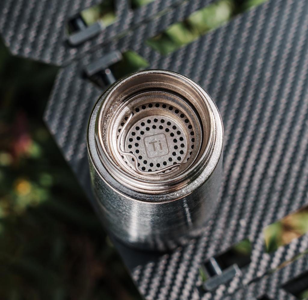 Boundless Voyage Titanium Water Vacuum Keeps Drinks Hot or Includes Tea Durable and Lightweight Titanium Compact and Portable for Everyday Outdoor and